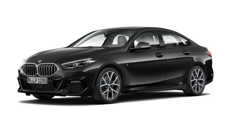 Zdjęcie studyjne BMW serii 2 Gran Coupe z pakietem M Sport Zdjęcie studyjne BMW serii 2 Gran Coupe z pakietem M Sport przedni półprofil